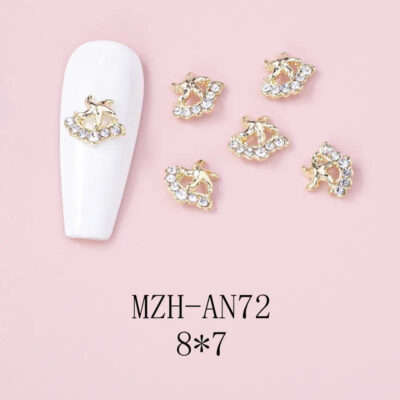 Nail Art Deco Beach Rhinestone Starfish Ocean Themed Charm Y01-MZH-AN72 image 0