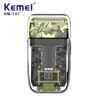 Kemei KM-TX7 Foil Razor Camo Pattern USB-C image 0