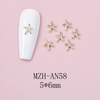 Nail Art Deco Ocean Themed Starfish Y01-MZH-AN58 image 0
