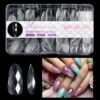 140pc 3D Diamond Soft Gel Nail Tips Style 02 Nail Art Designs image 0
