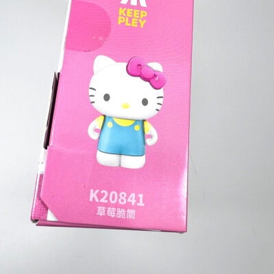 Sanrio Hello Kitty Officially Licensed Ice Cream Cone Building Brick Limited Edition
