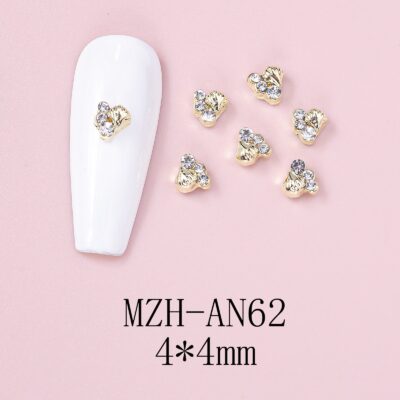 Nail Art Deco Beach Rhinestone Clam Ocean Themed Charm Y01-MZH-AN62 image 0