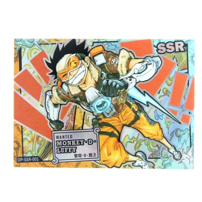 Monkey D Luffy One Piece x Borderlands SSR 001 Kabag 8 Trading Card